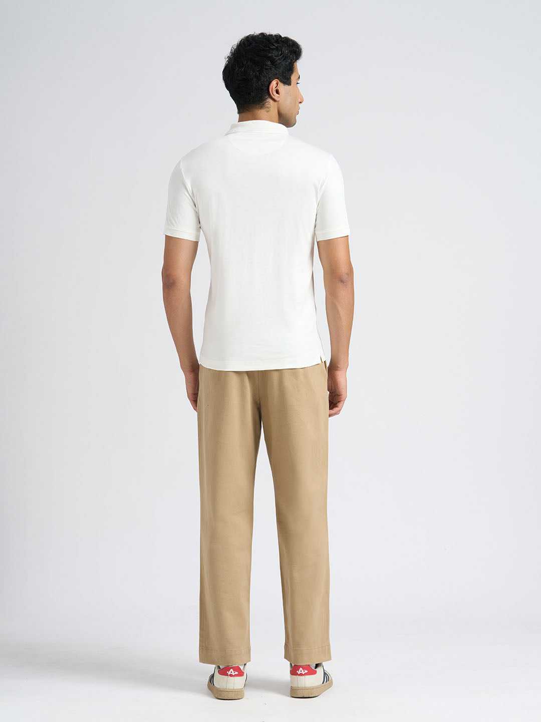 Cotton Logo Text Polo