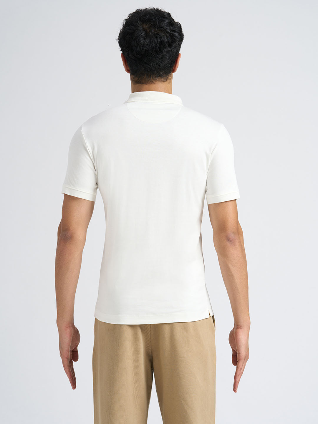 Cotton Logo Text Polo