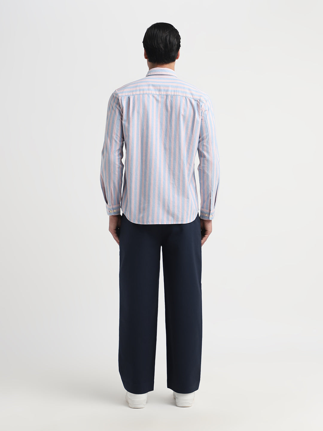 Striped Cotton Oxford Shirt