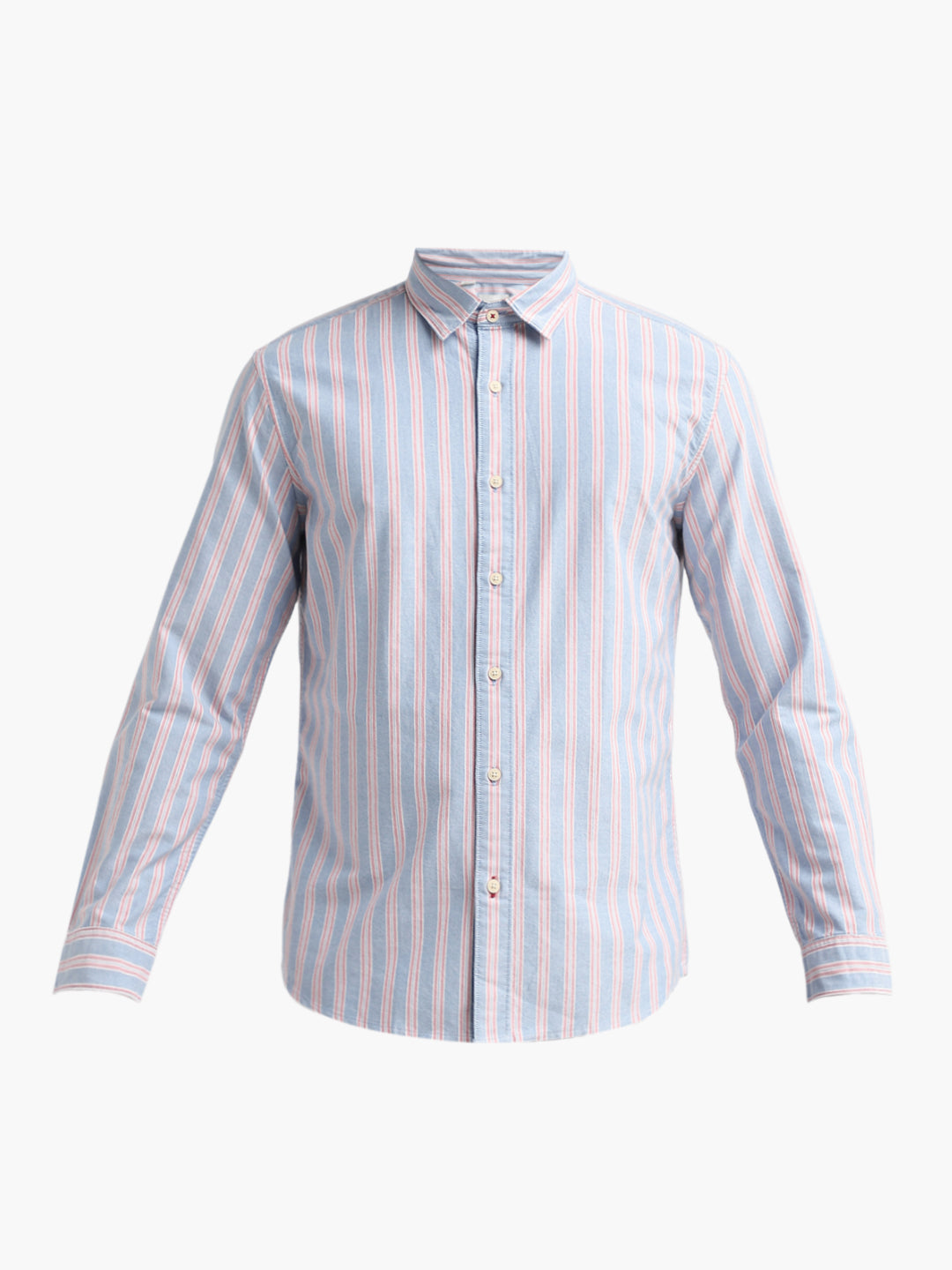 Striped Cotton Oxford Shirt