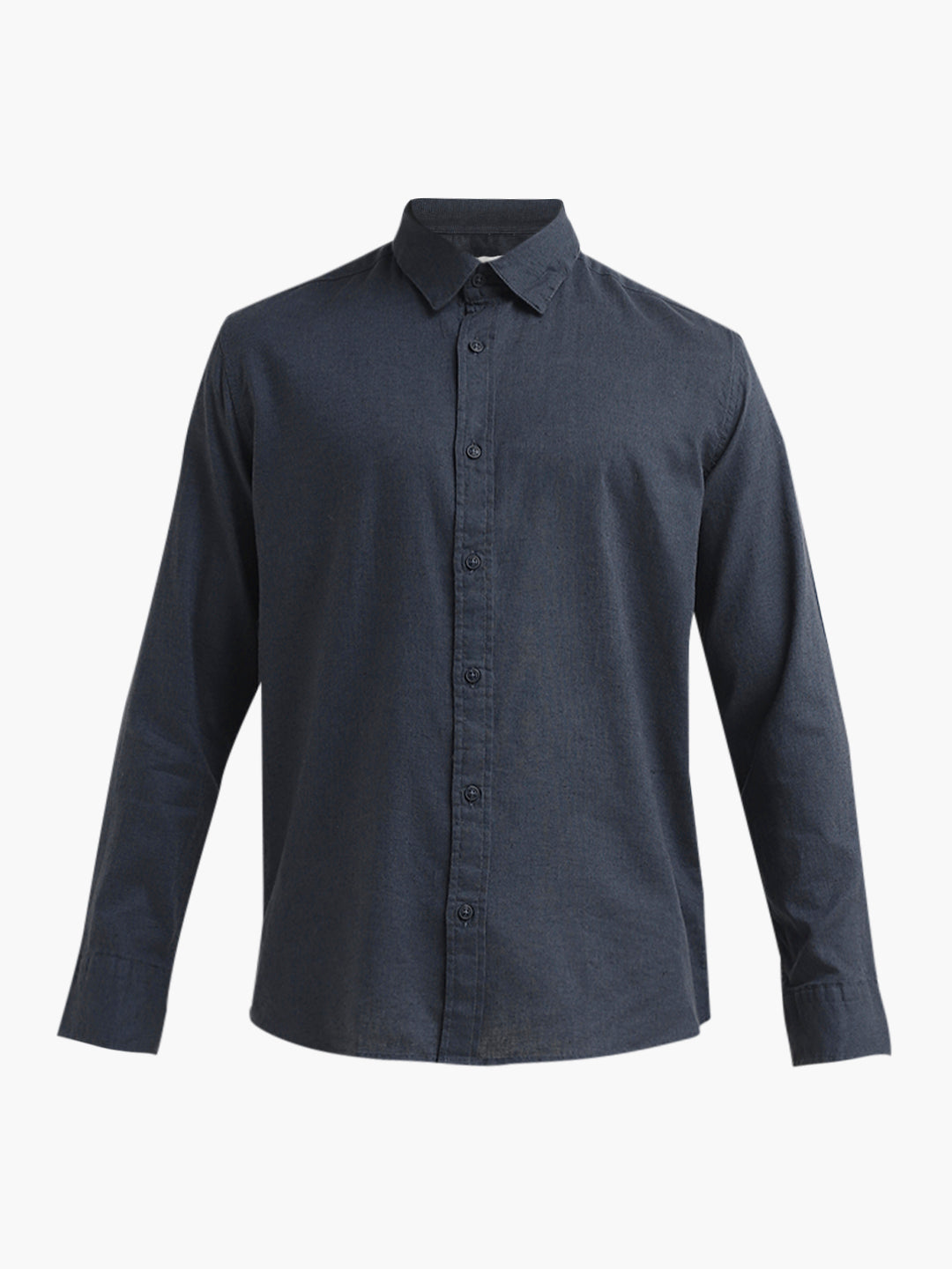 Linen Blend Regular Fit Shirt