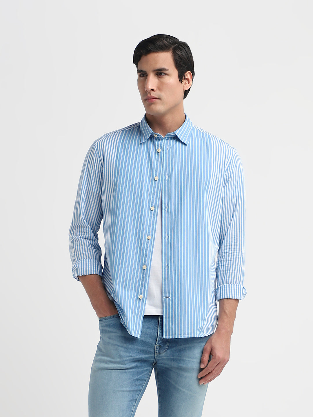 Regular Fit Striped Shirt