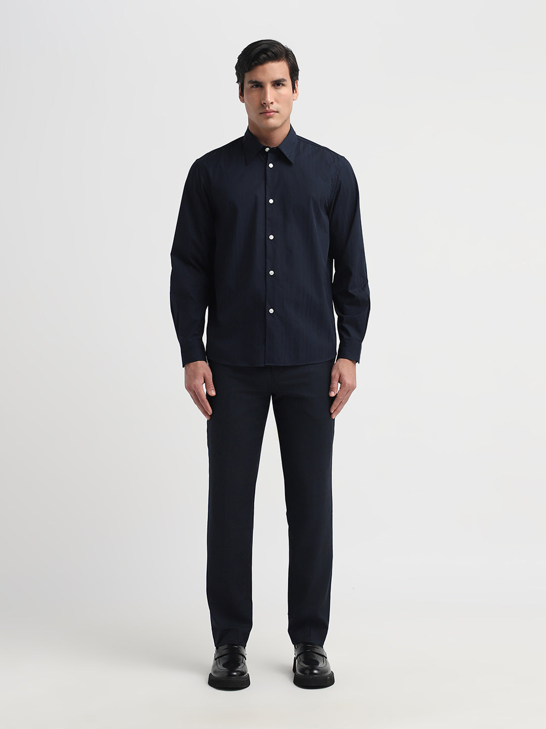 Dan Cotton Dobby Shirt