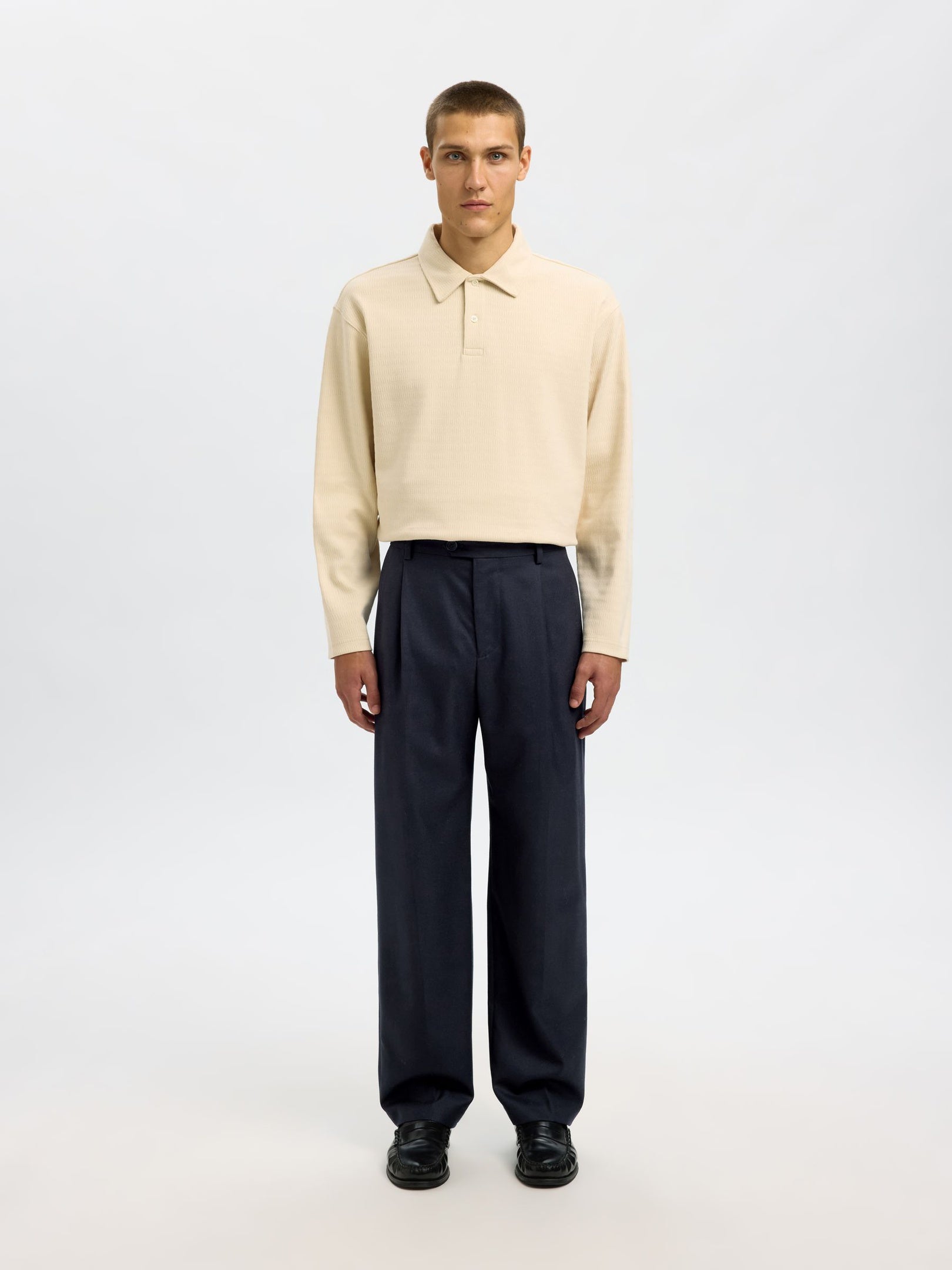 Loose Fit Otto Lano Pleat Pant