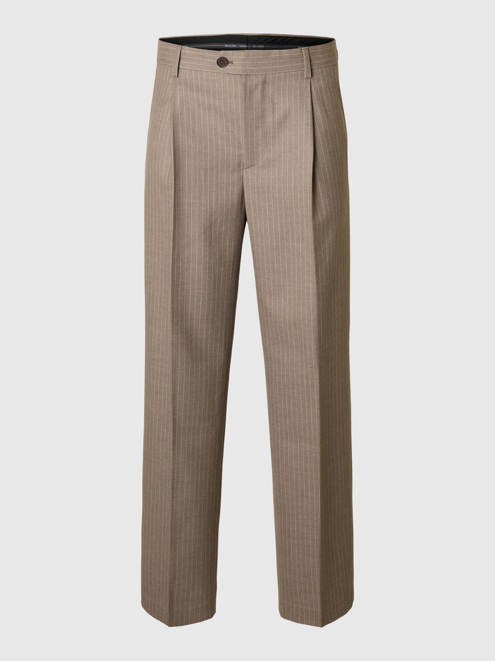 Loose Fit Otto Striped Pleat Pant