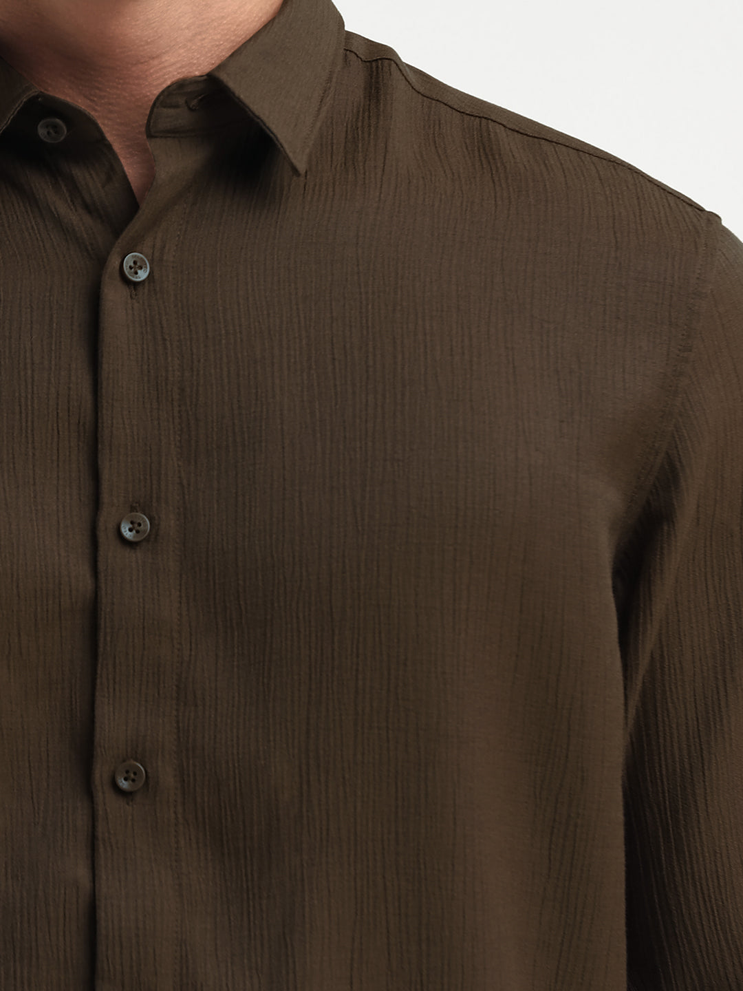 Regular Fit Full Sleeves Shirt