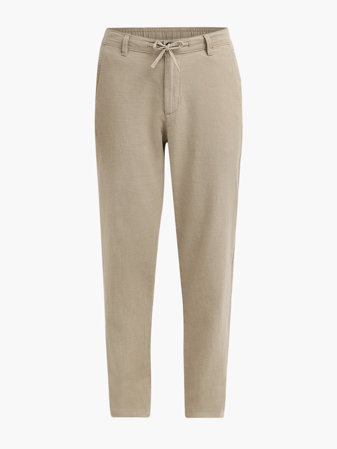 Slim Tapered Linen Blend Pants
