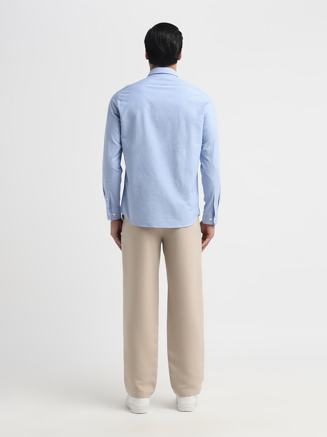 Light Blue Cotton OXFORD SHIRT