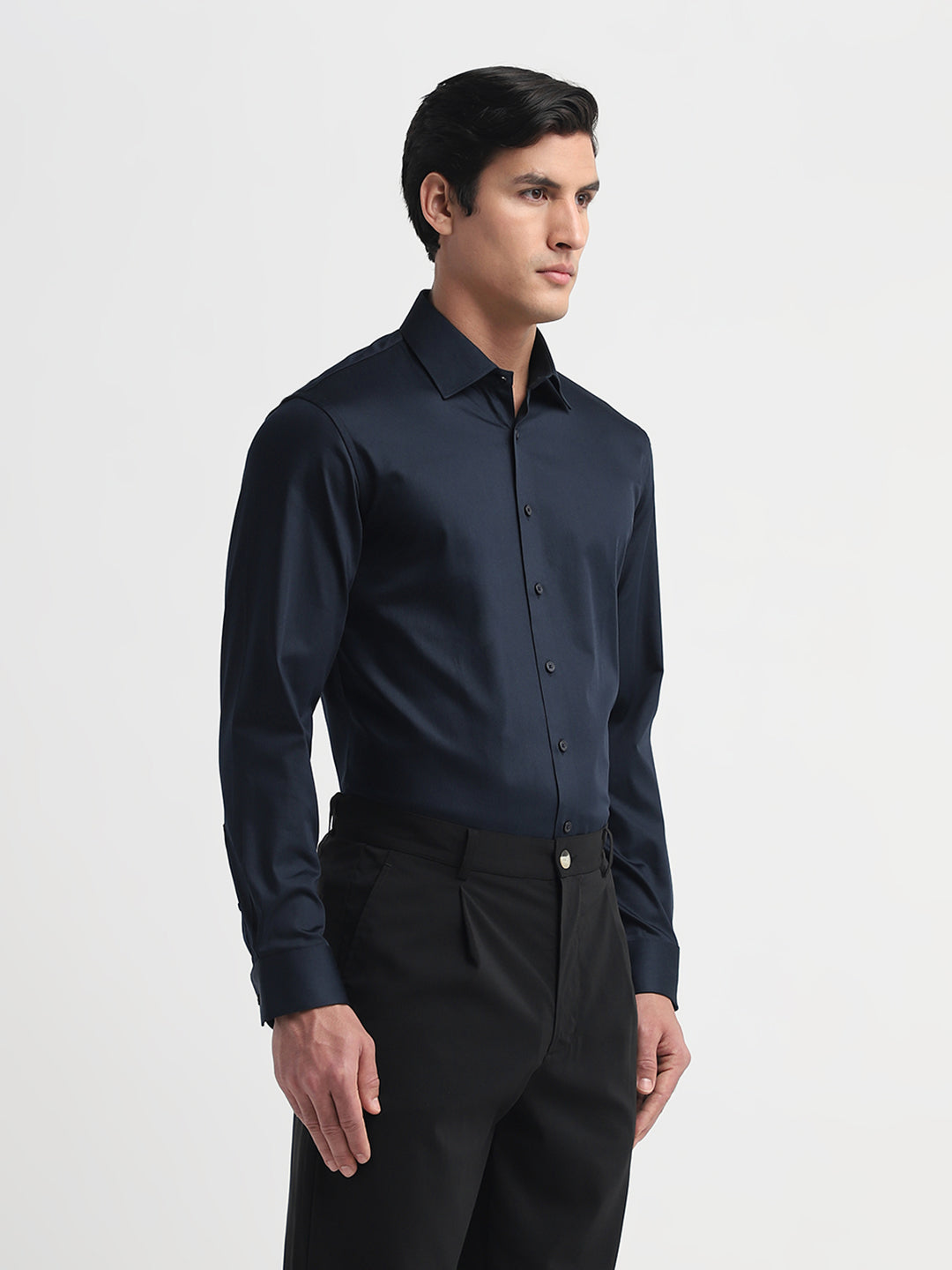 Regular Fit Performance Shirt - Dark Blue