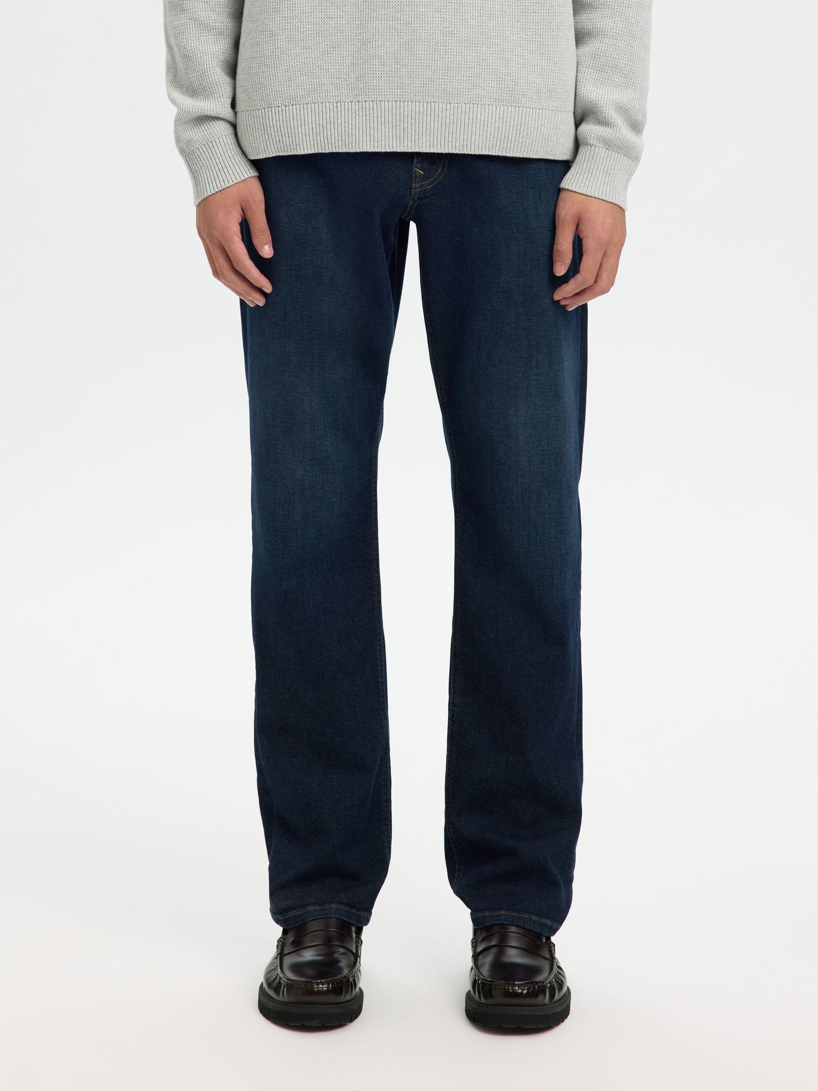 Dark Blue STRAIGHT Fit CLEO FLEX Jeans