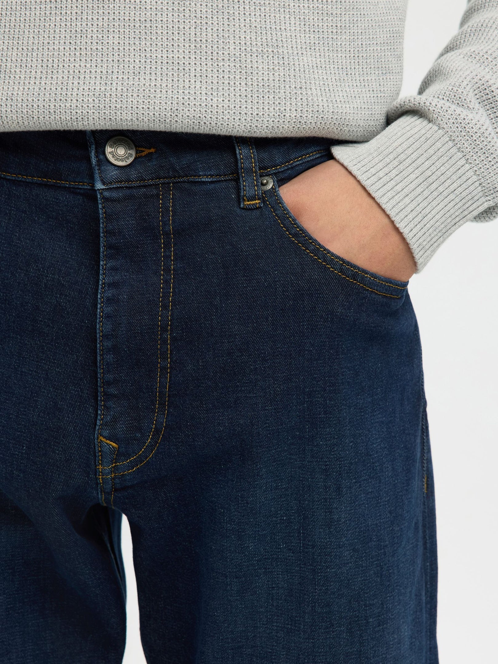 Dark Blue STRAIGHT Fit CLEO FLEX Jeans