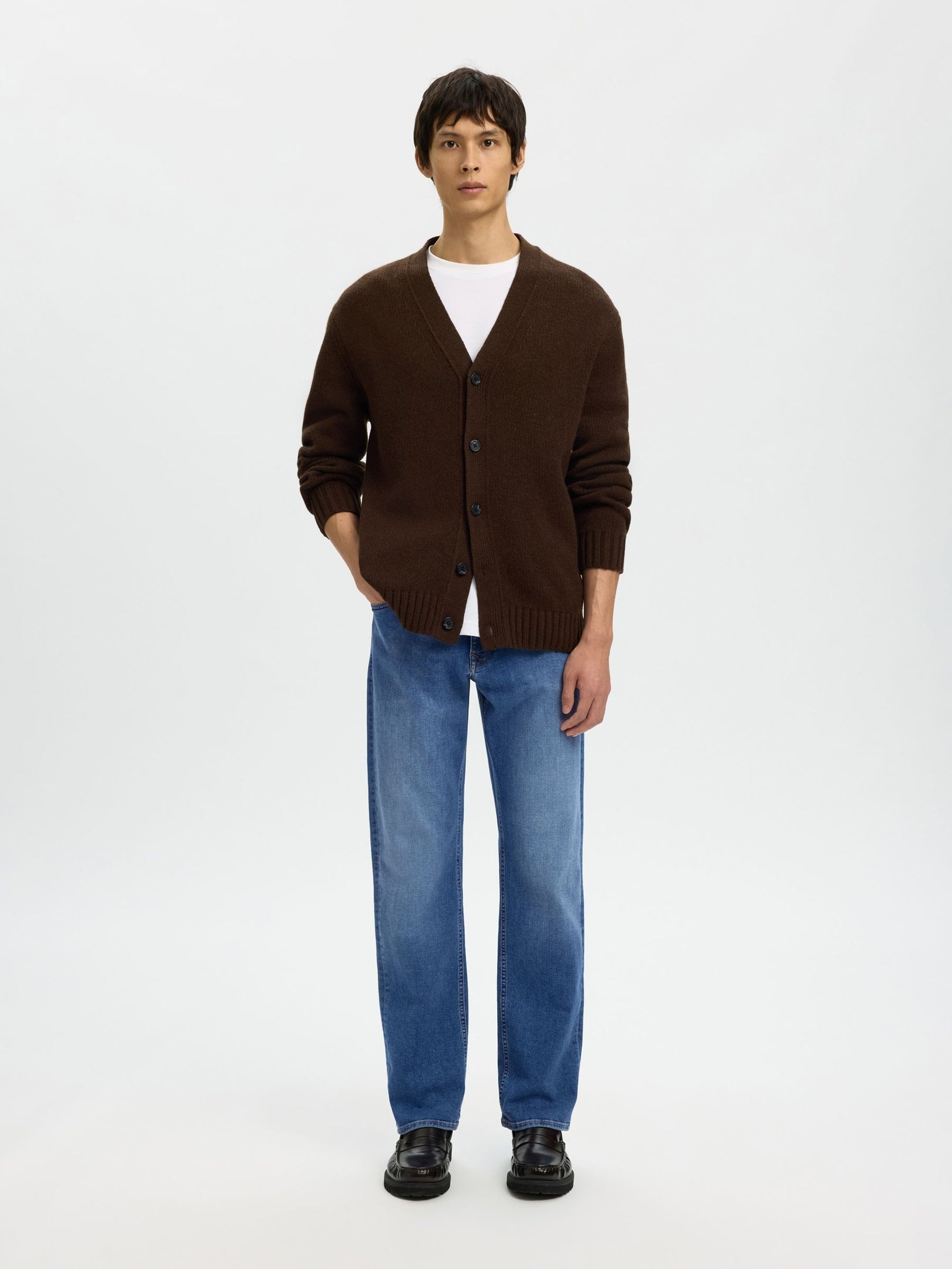 Straight Fit Cleo Flex Jeans - Medium Blue