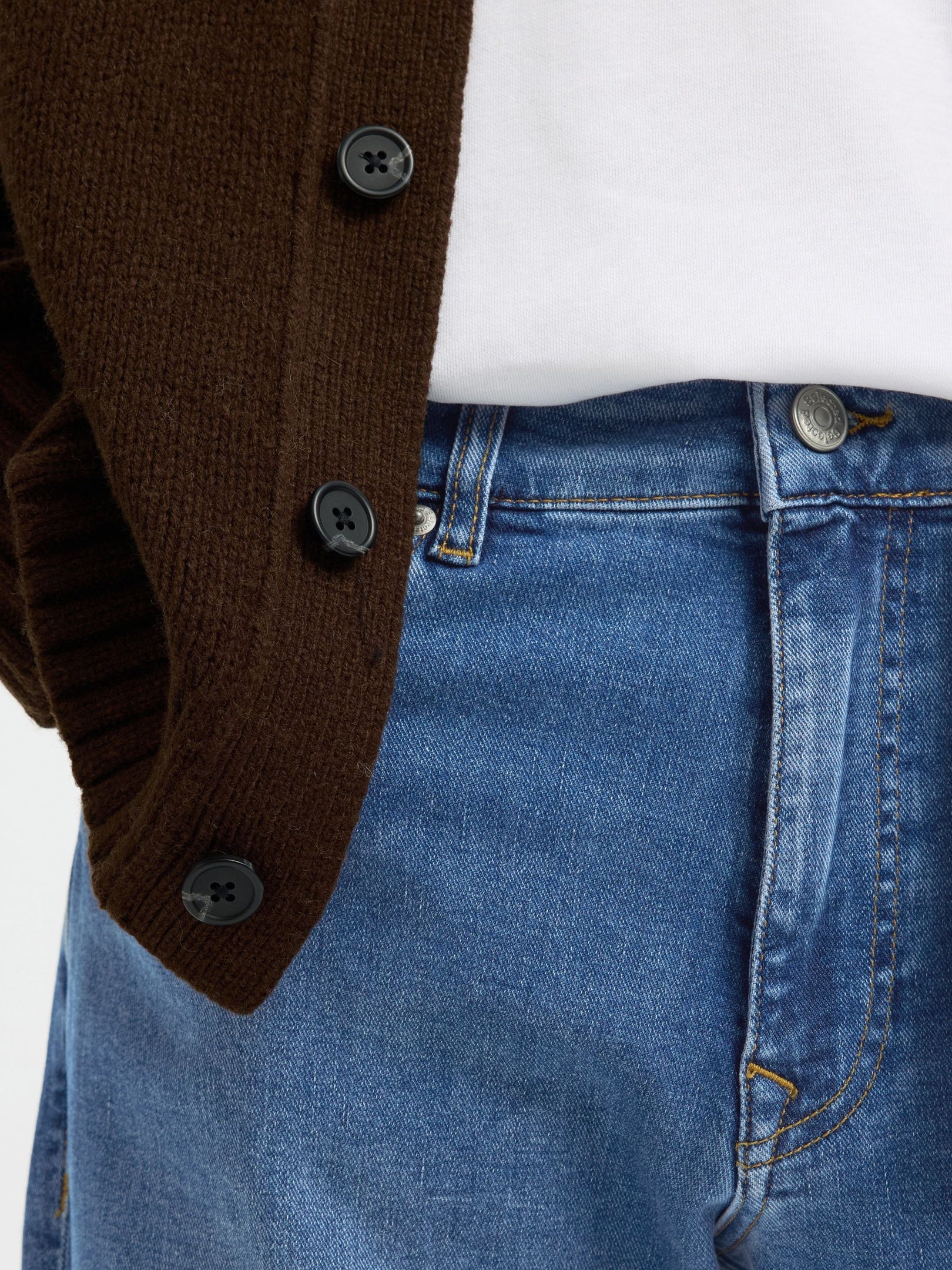 Straight Fit Cleo Flex Jeans - Medium Blue