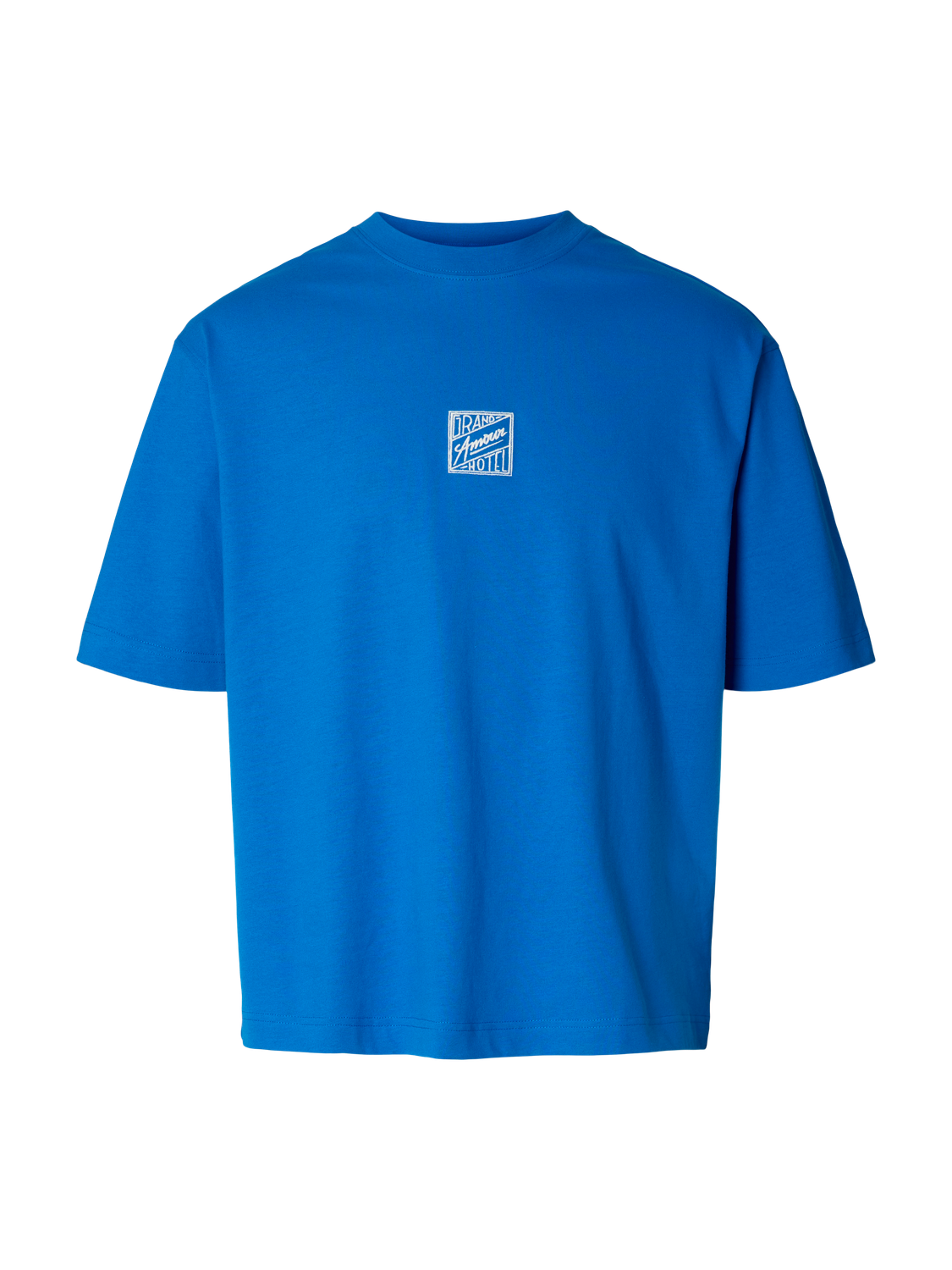 Organic Cotton Relaxed Fit T-shirt - Blue