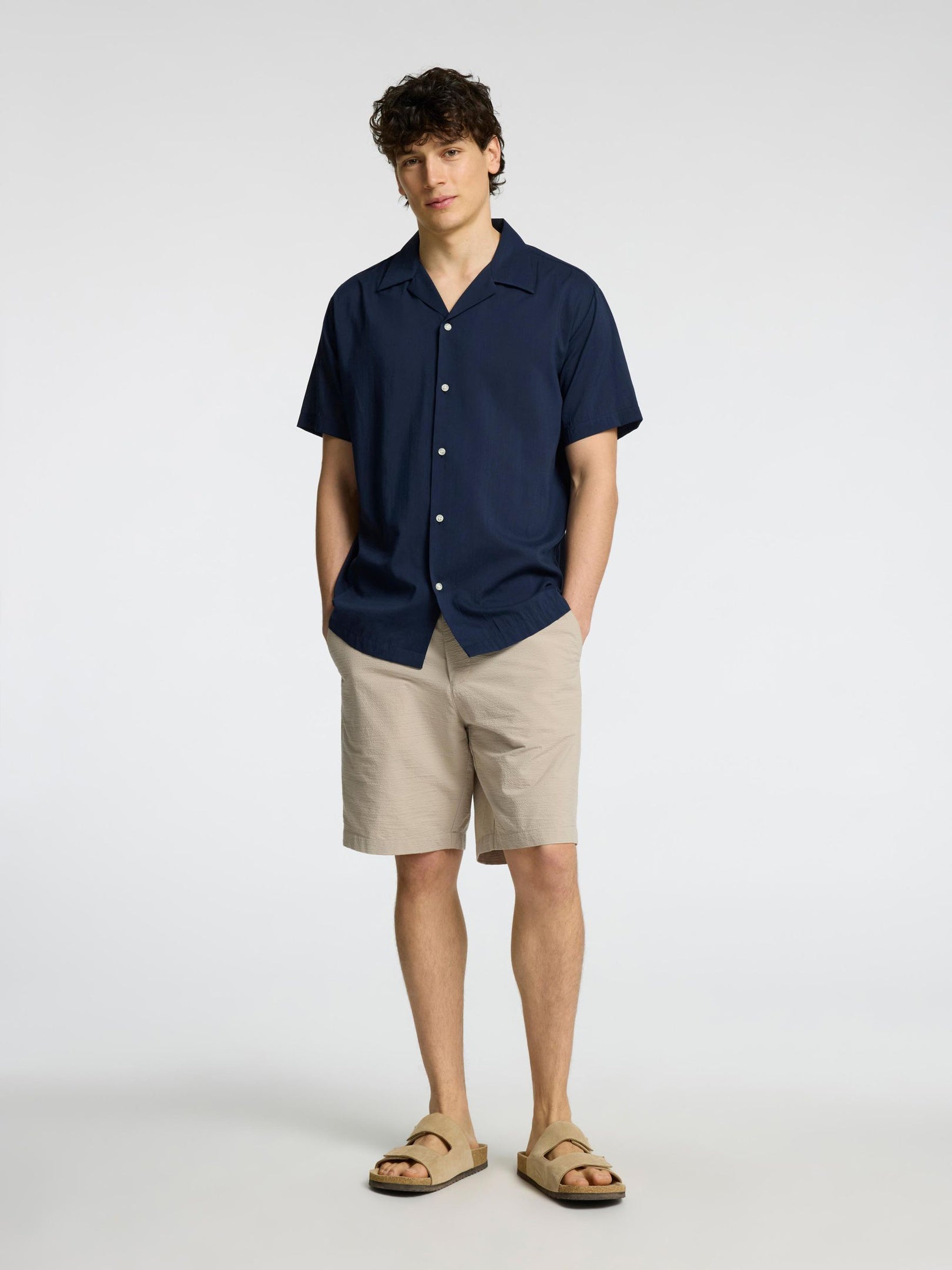 Cuban Collar Regular Fit Shirt