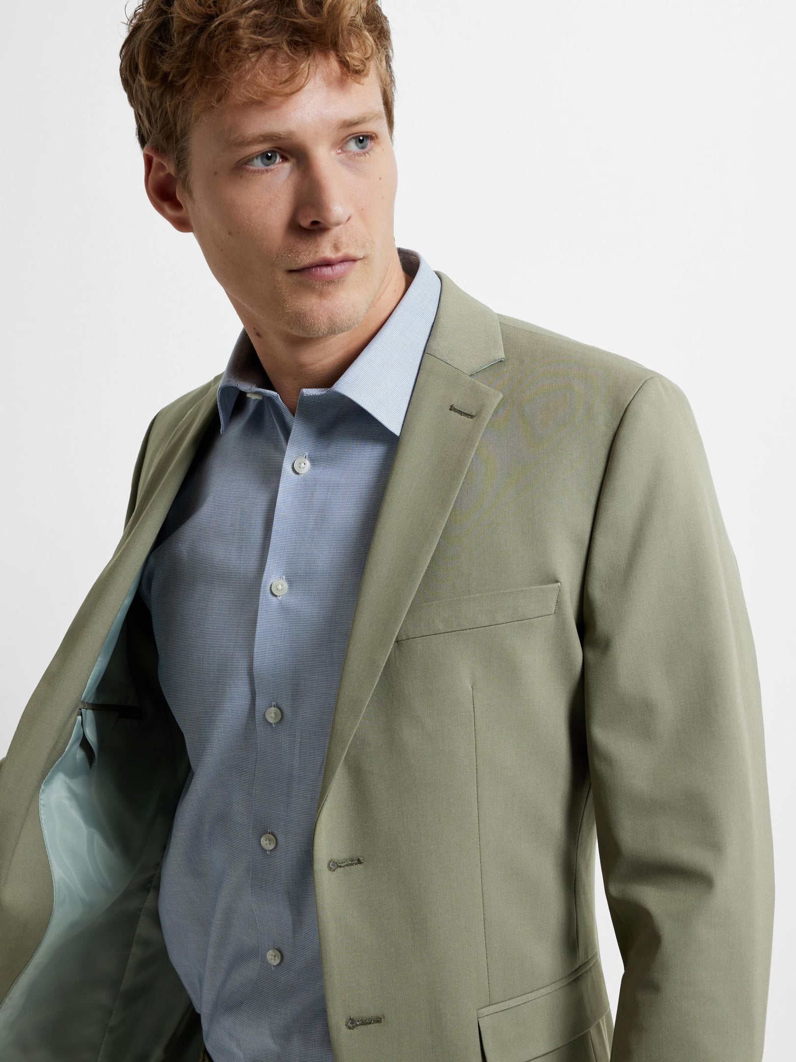Double Button Tailored Blazer