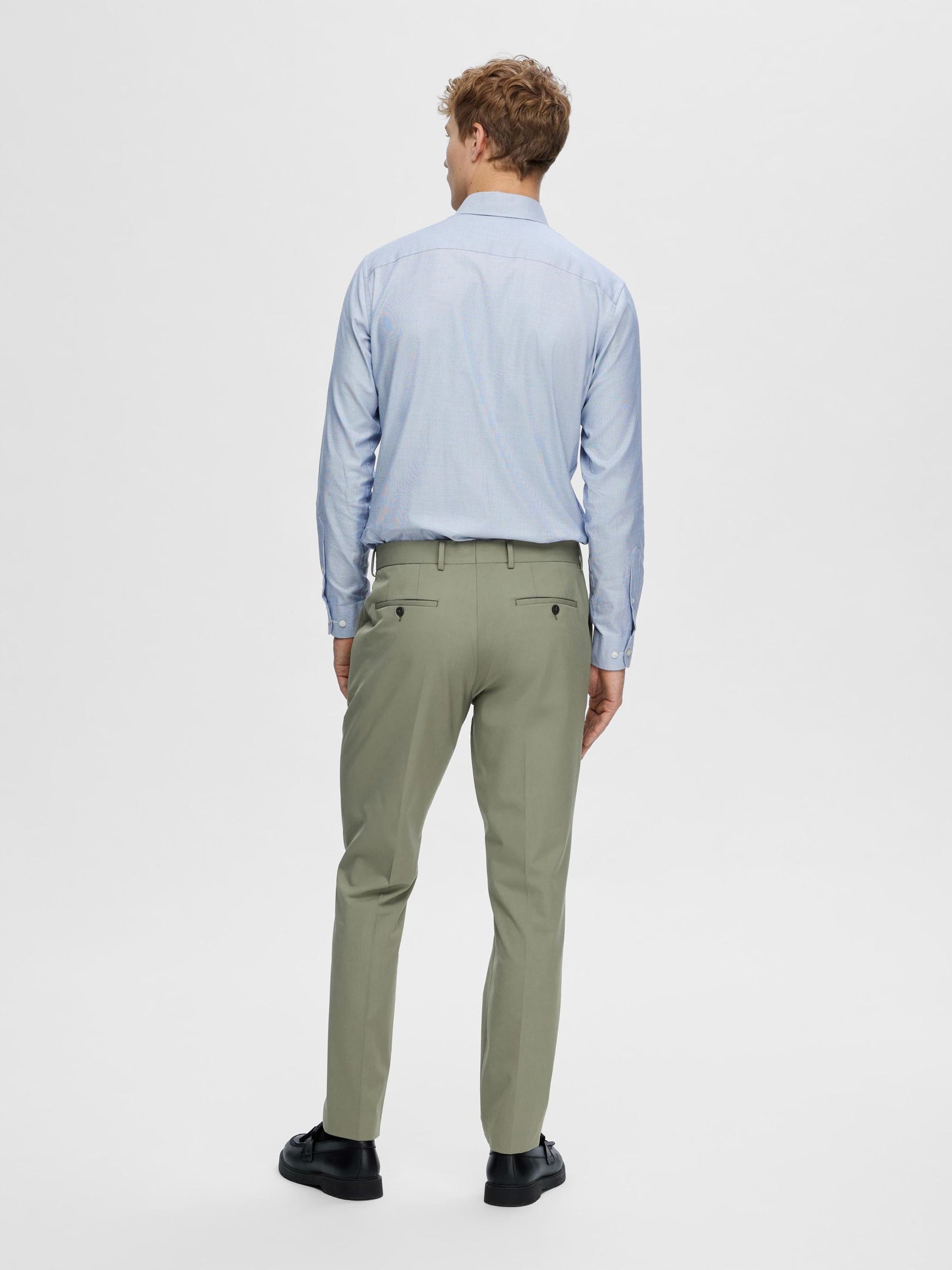 Regular Fit Tailored Trousers