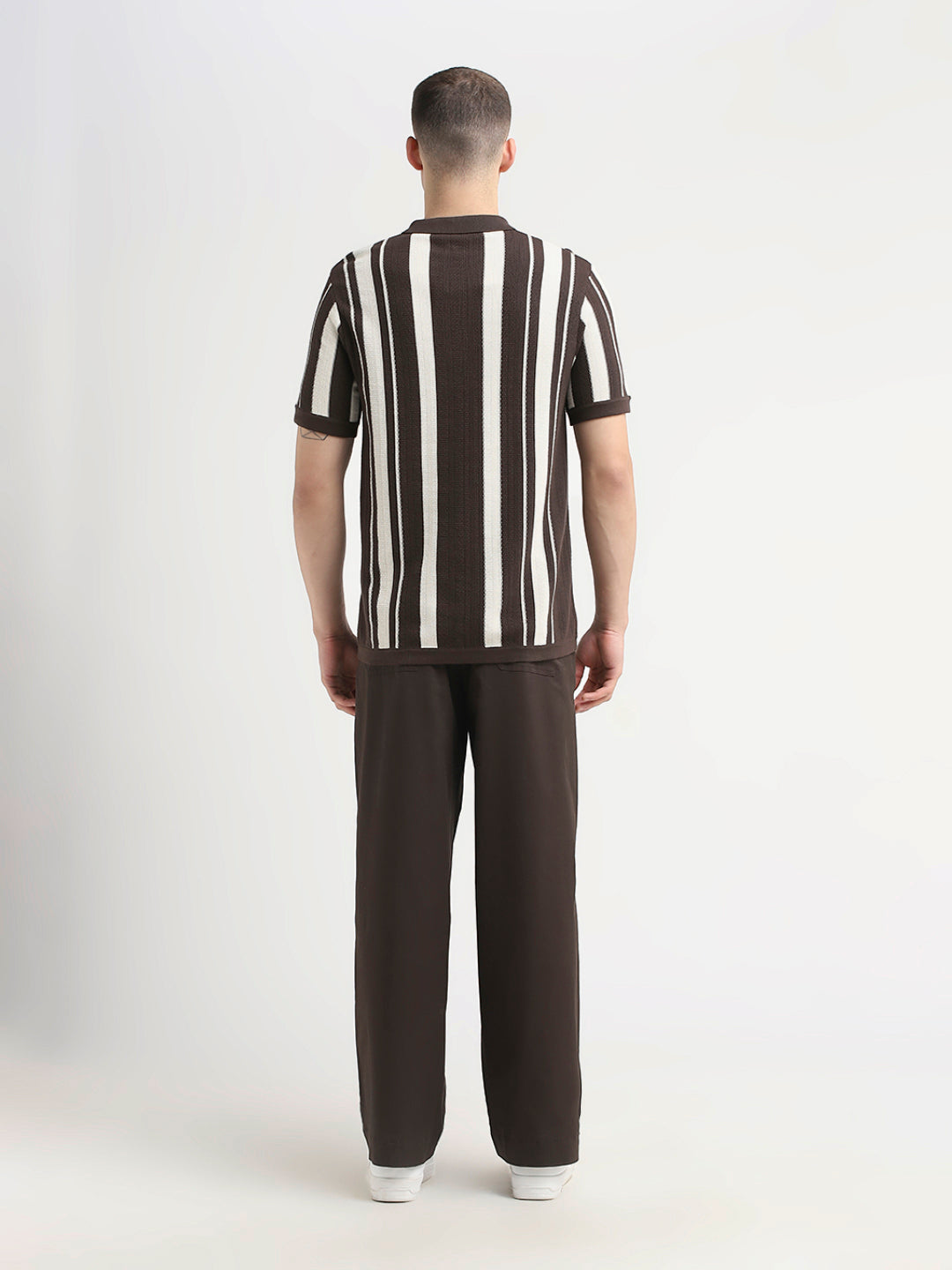 Striped Cotton Slim Fit Polo