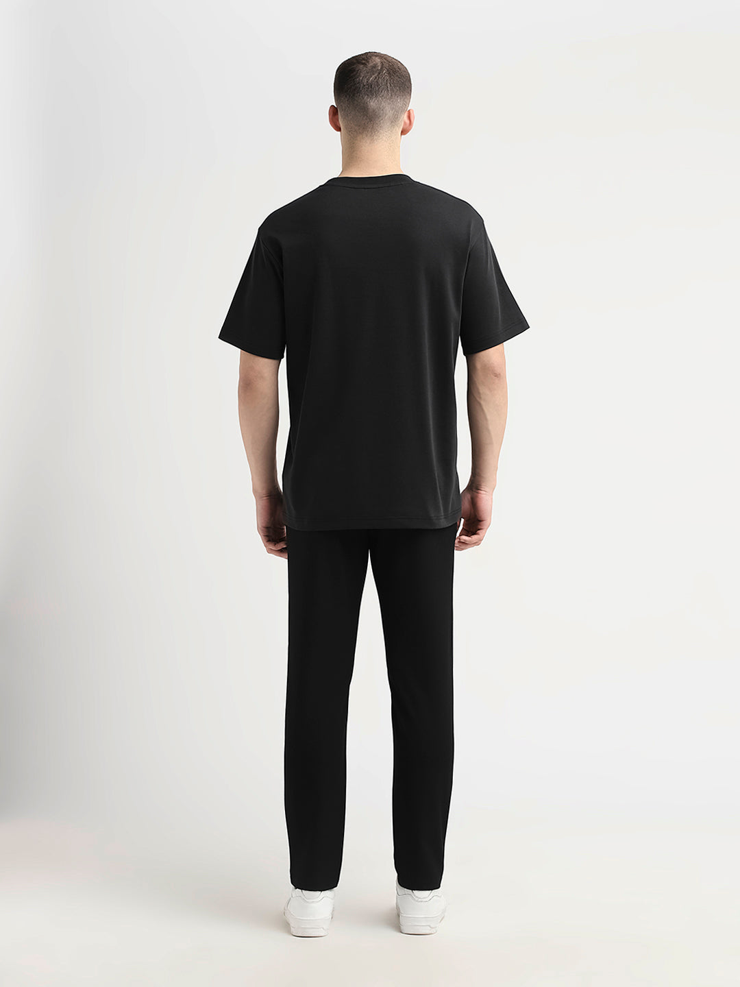 Logo Print Crew Neck T-Shirt