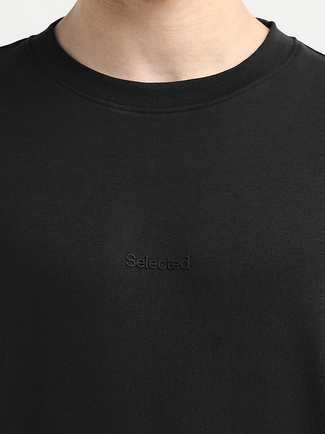 Logo Print Crew Neck T-Shirt