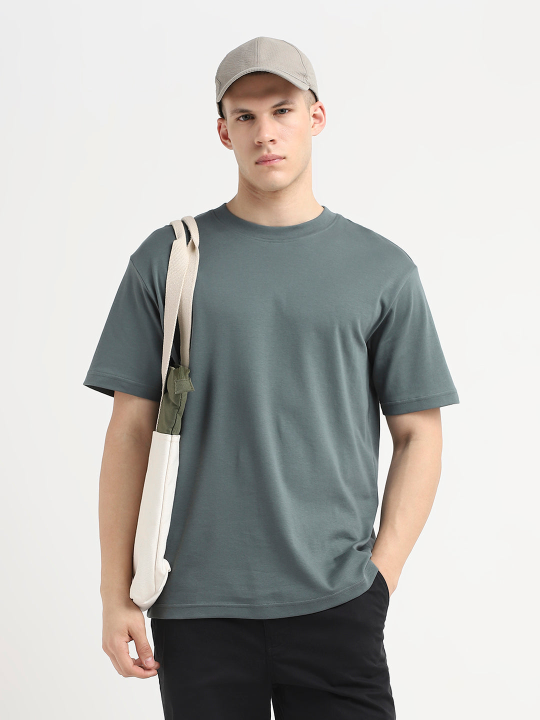 Regular Fit Crew Neck T-Shirt - Green
