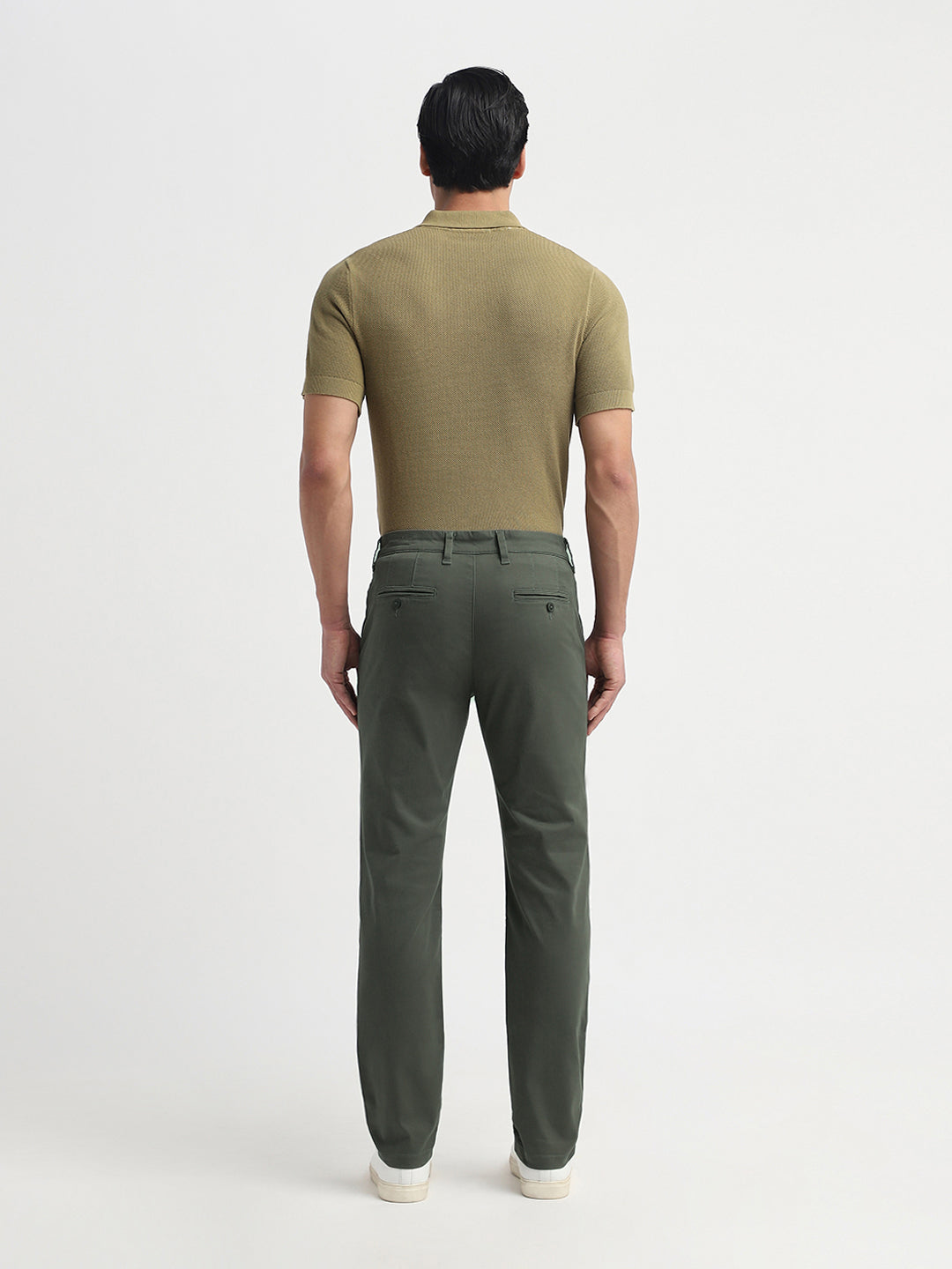 Olive Green Slim Fit CHINO PANTS