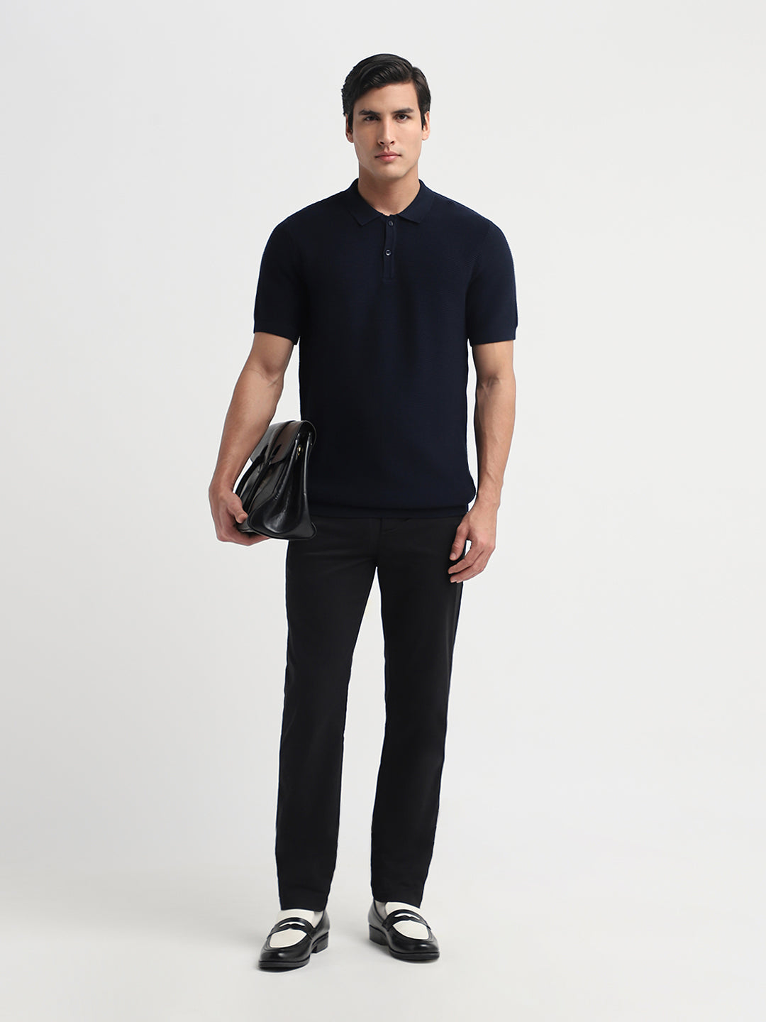 Black Slim Fit CHINO PANTS