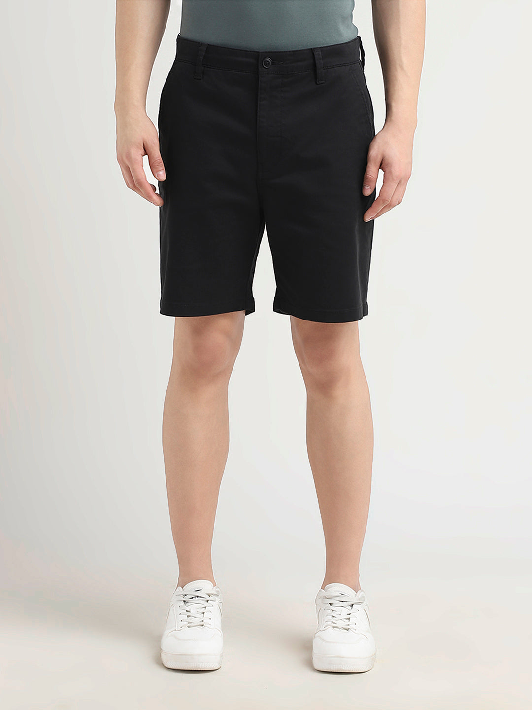 Black Chino Shorts