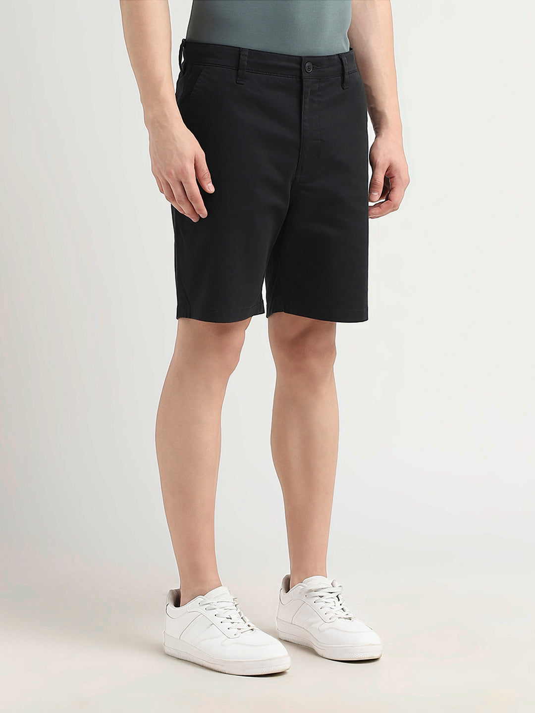 Black Chino Shorts