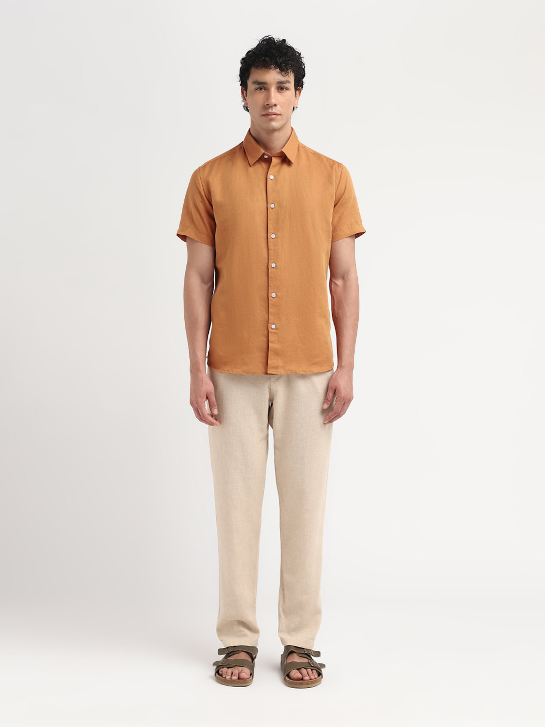 Linen Blend Casual Shirt