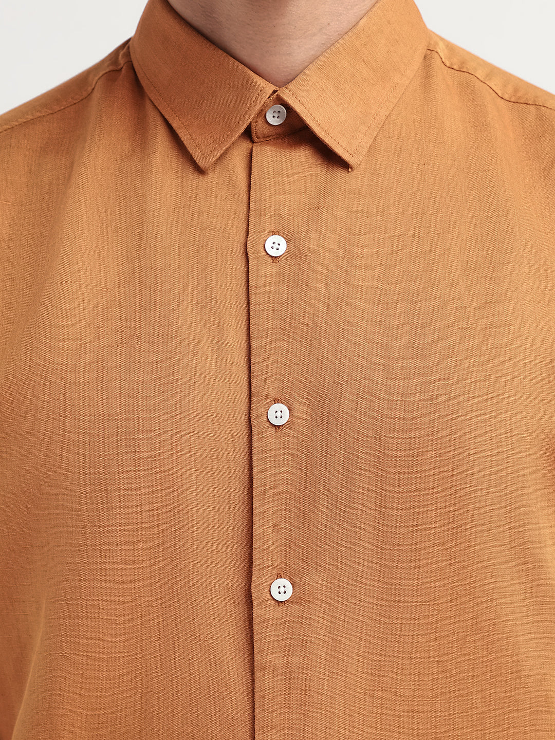 Linen Blend Casual Shirt