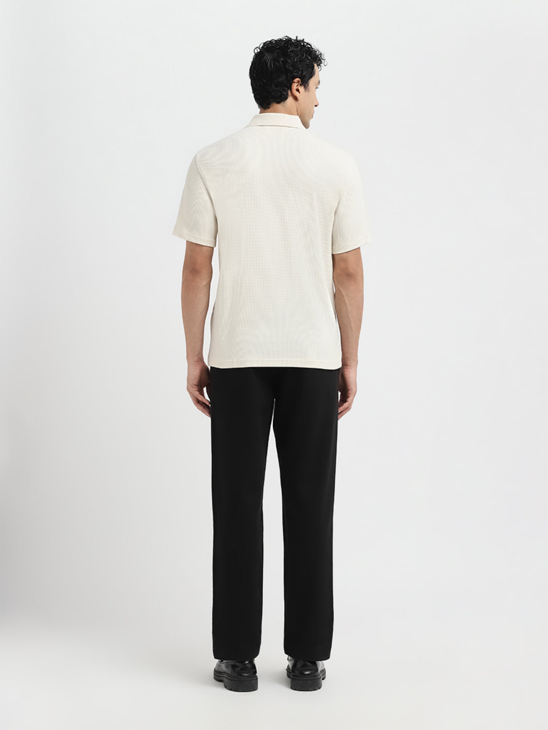 Beige Regular Fit Polo