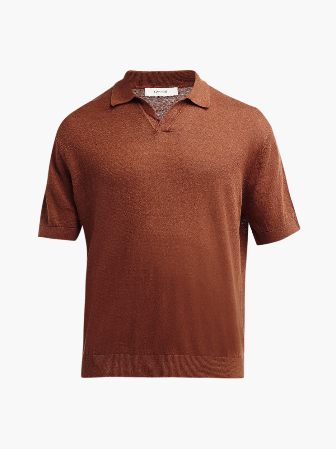 Regular Fit Linen Polo
