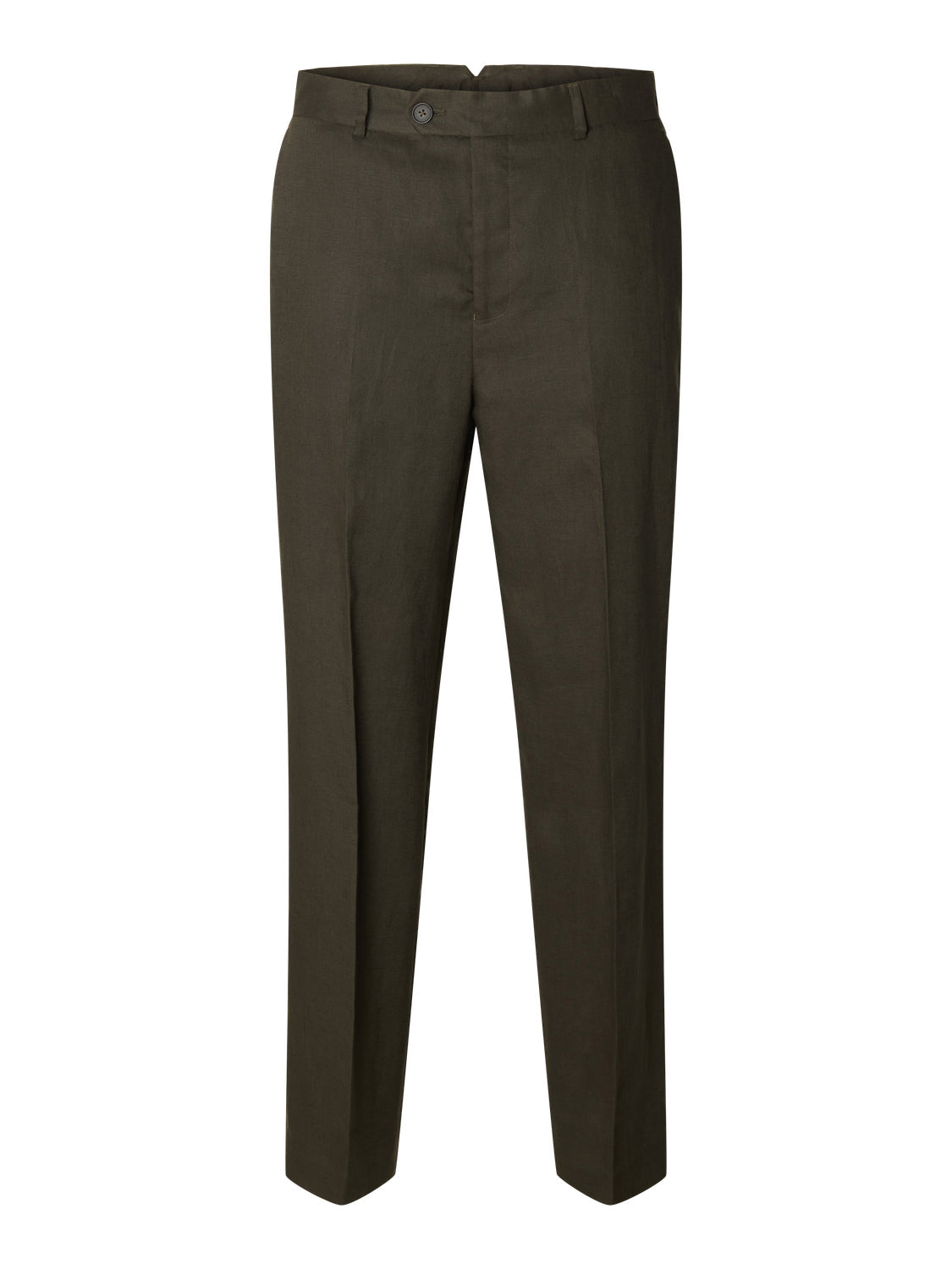 Dark Green Tailored Trousers