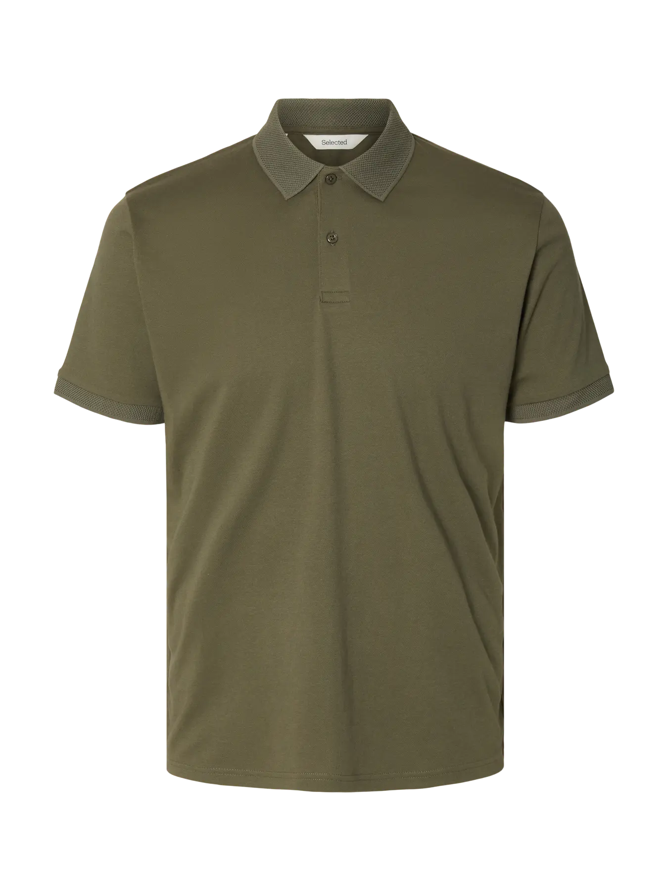 Green Knitted Polo