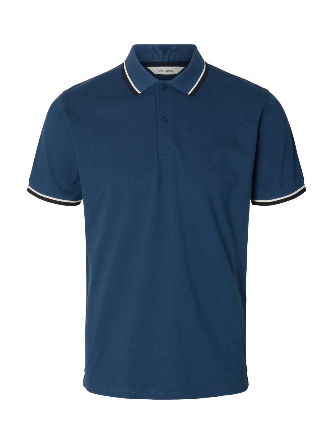 Dark Blue Slim Fit Polo