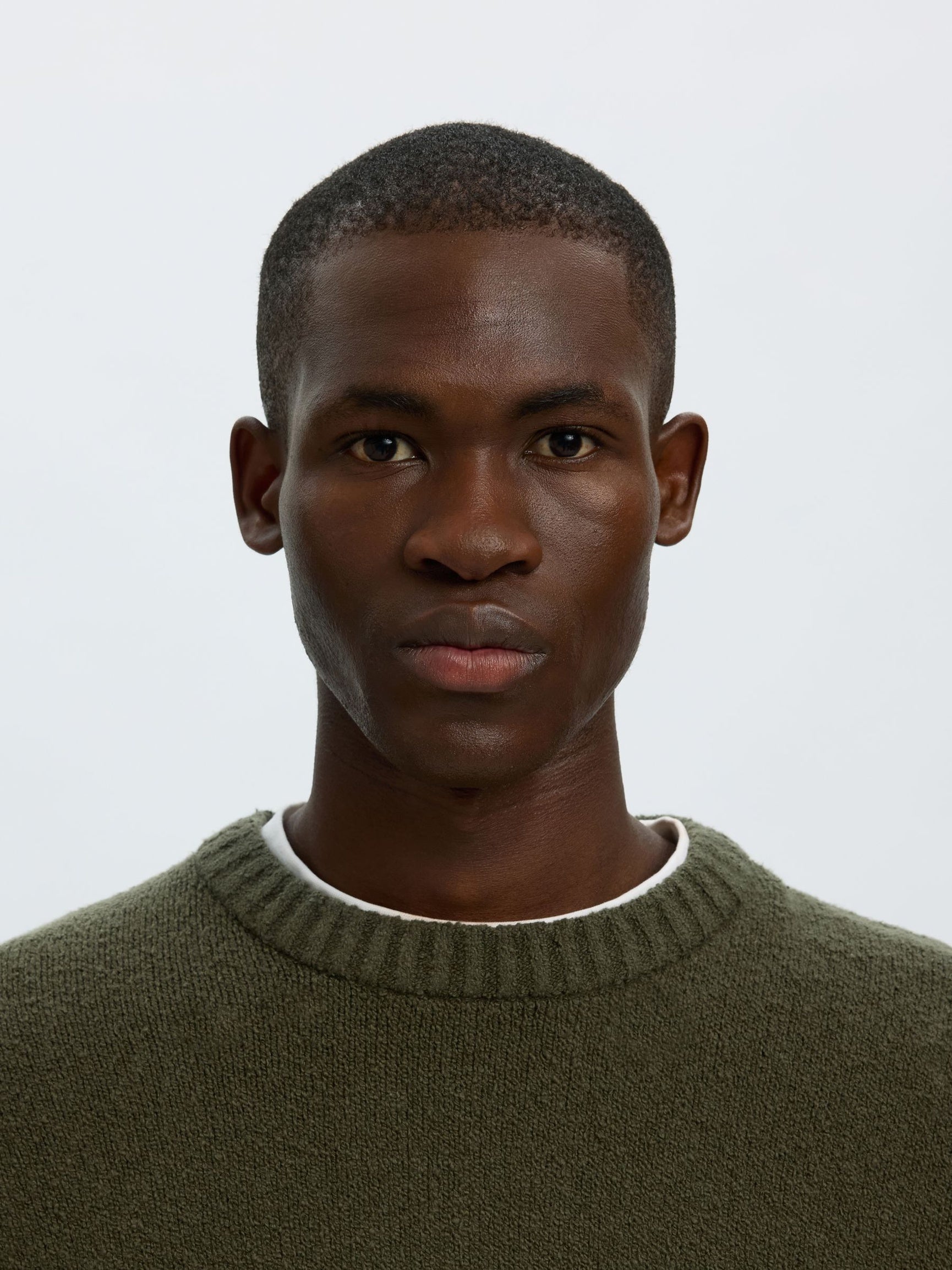 Dark Green Relaxed Fit Pullover