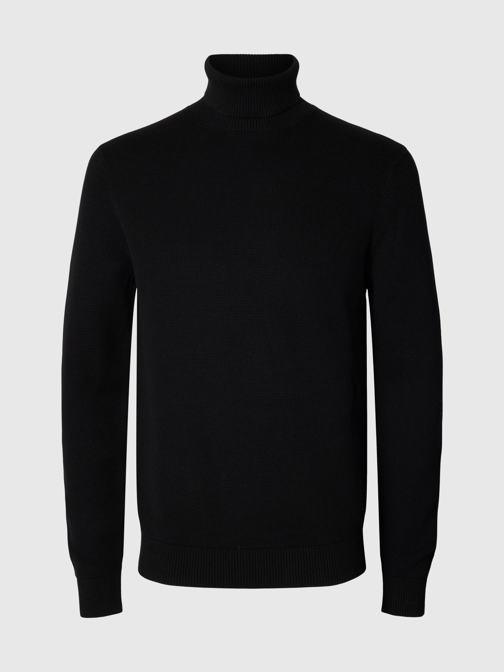 Black Turtle Neck Pullover