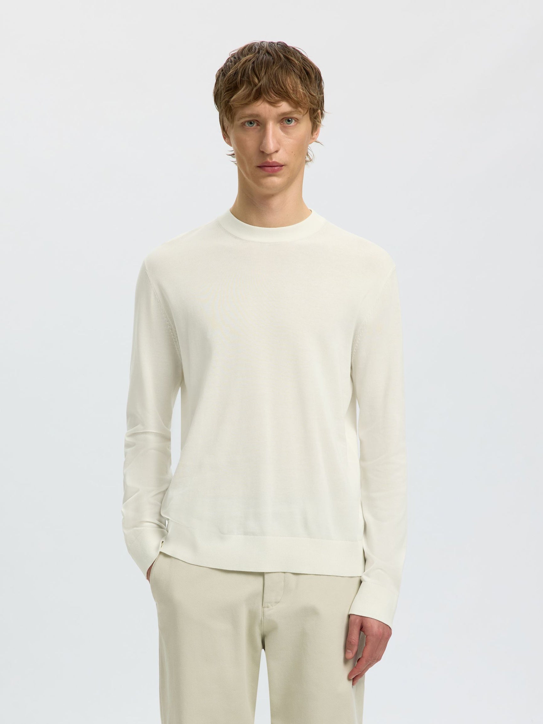 Off-White Organic Cotton Pullover