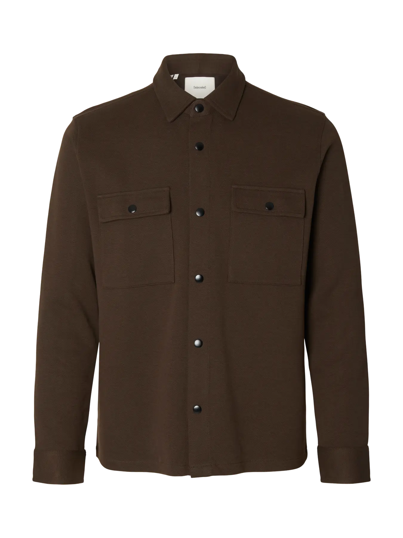 Dark Brown Classic Overshirt