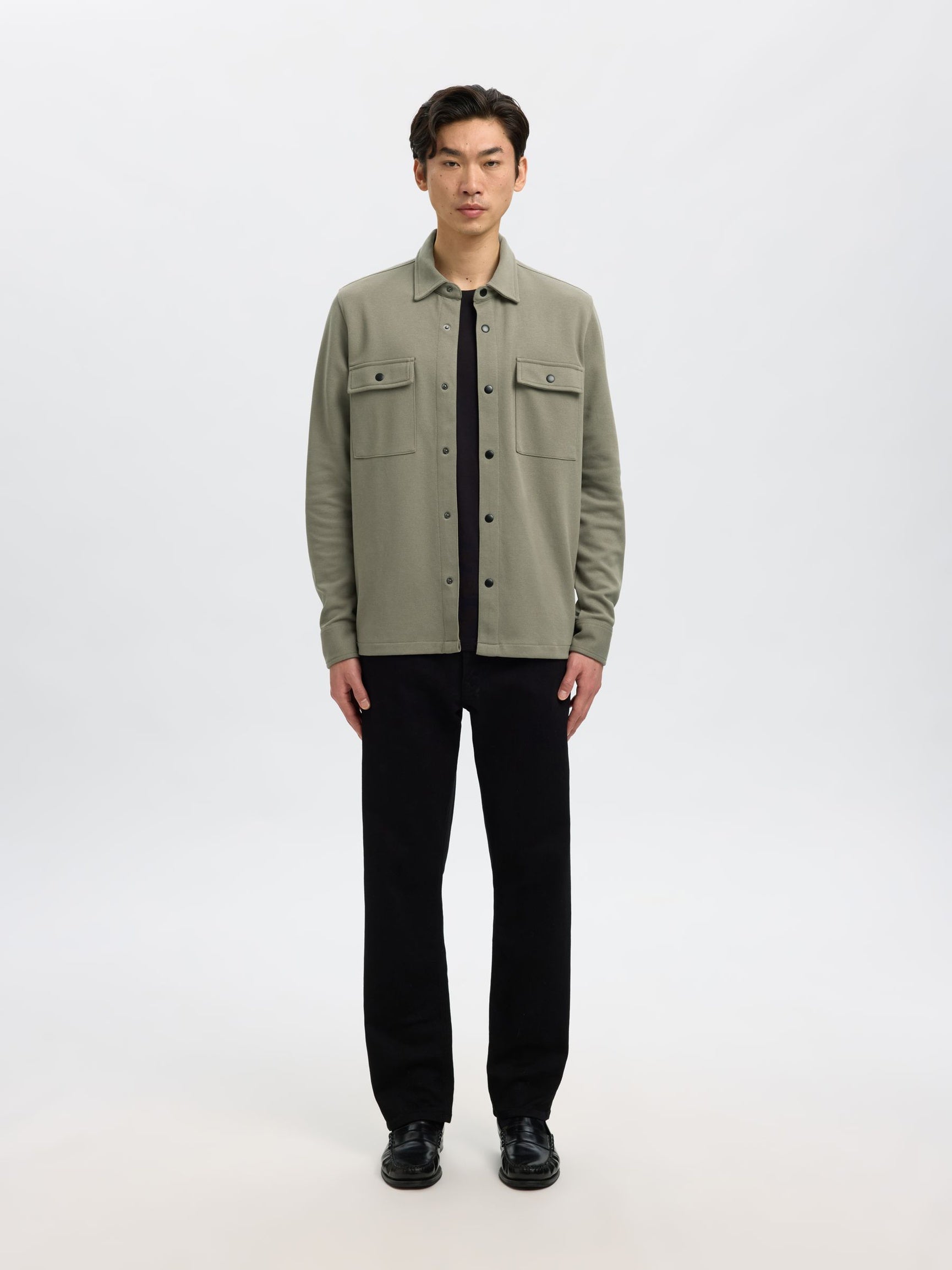 Green Classic Overshirt