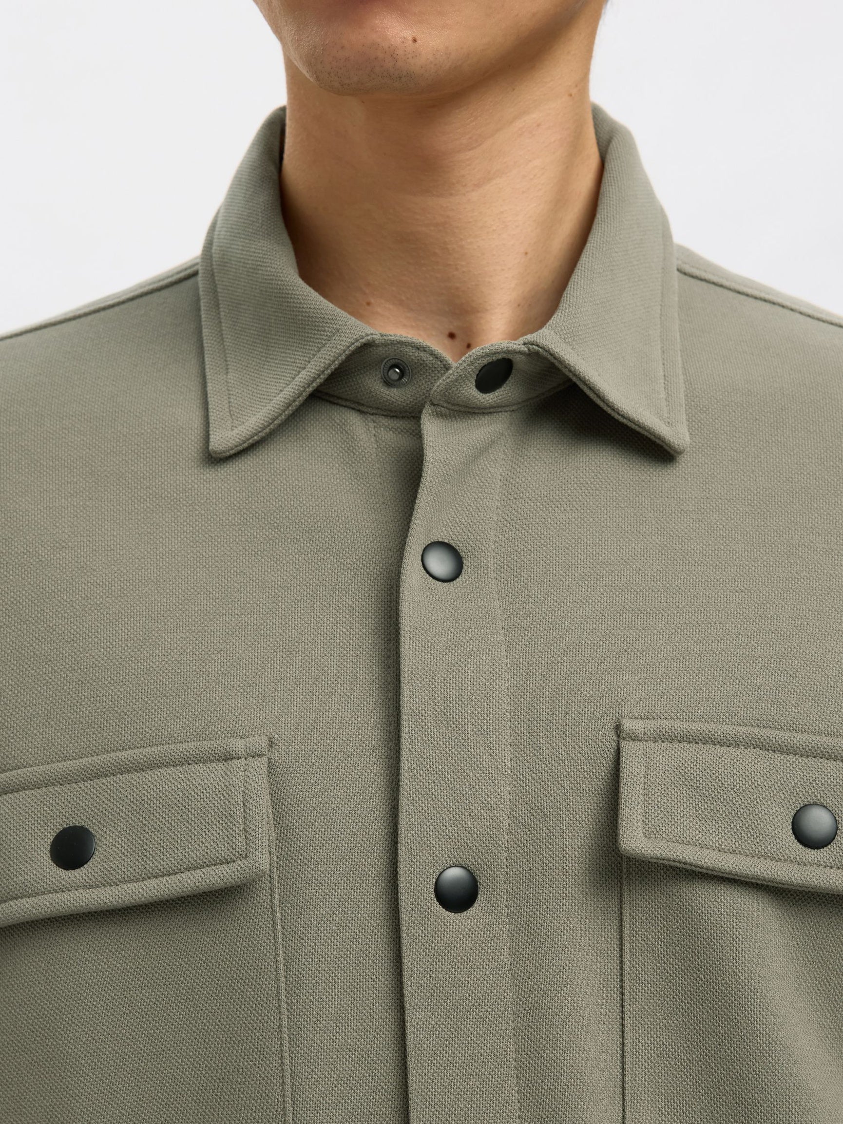 Green Classic Overshirt