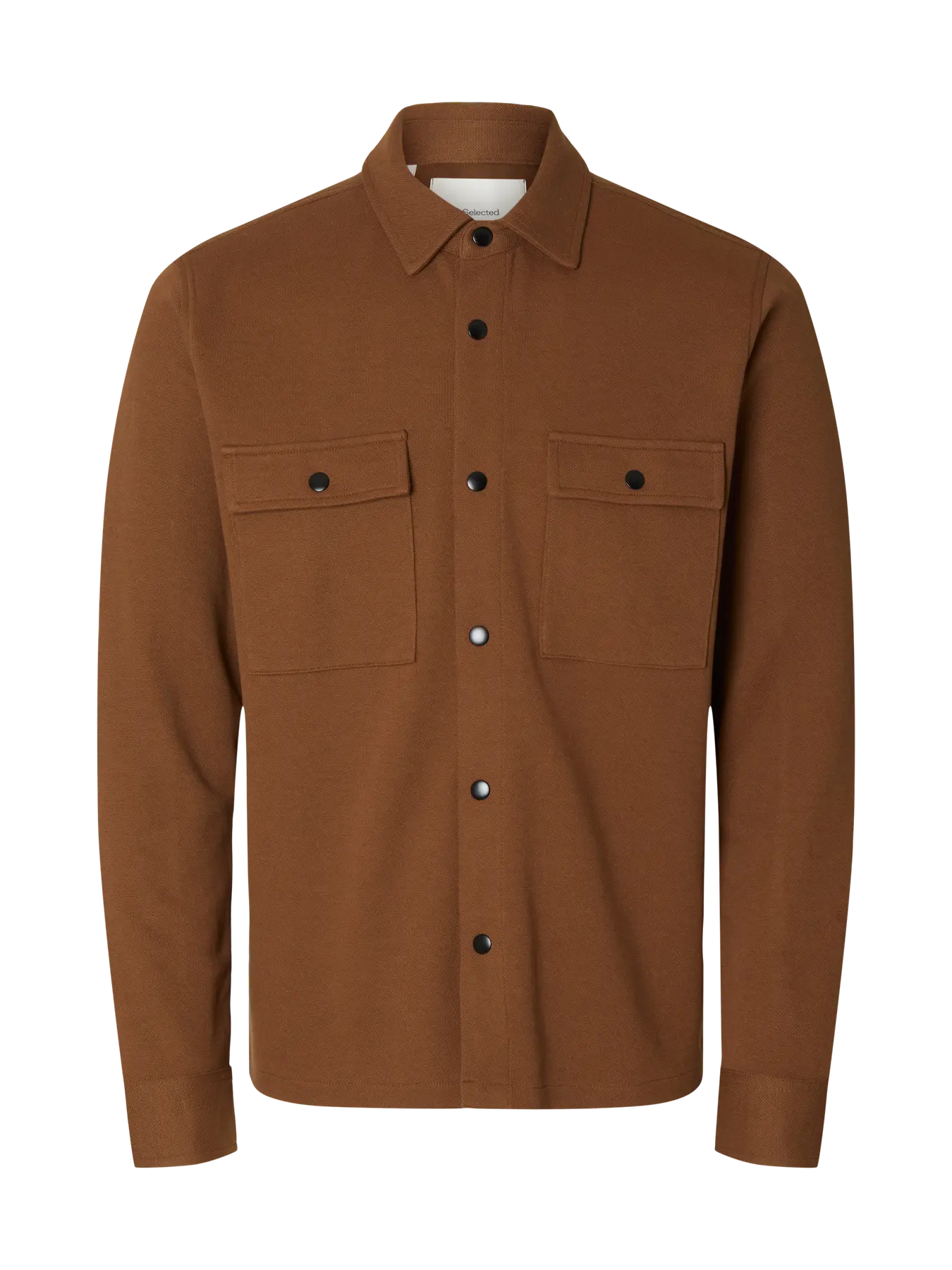 Toffee Brown Classic Overshirt