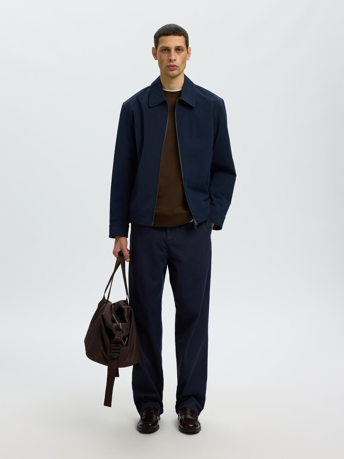 Dark Brown Classic Sweatshirt
