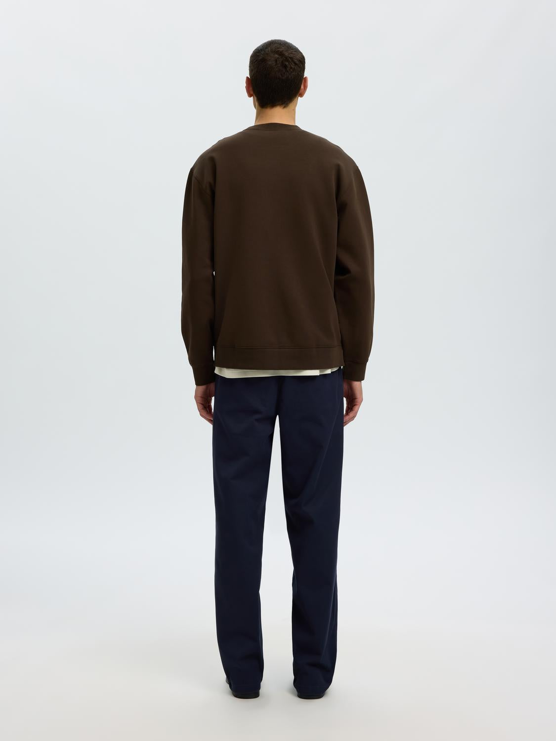 Dark Brown Classic Sweatshirt