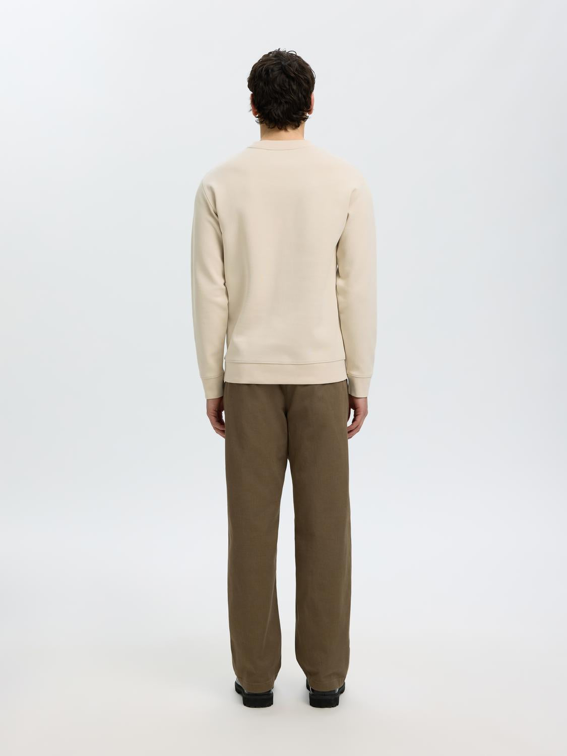 Beige Classic Sweatshirt