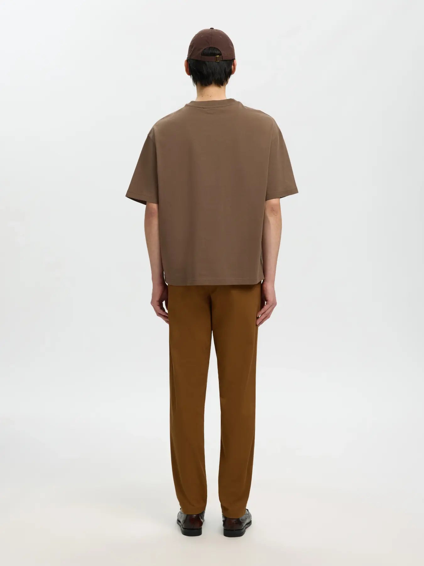 Dark Brown Relaxed Fit T-shirt
