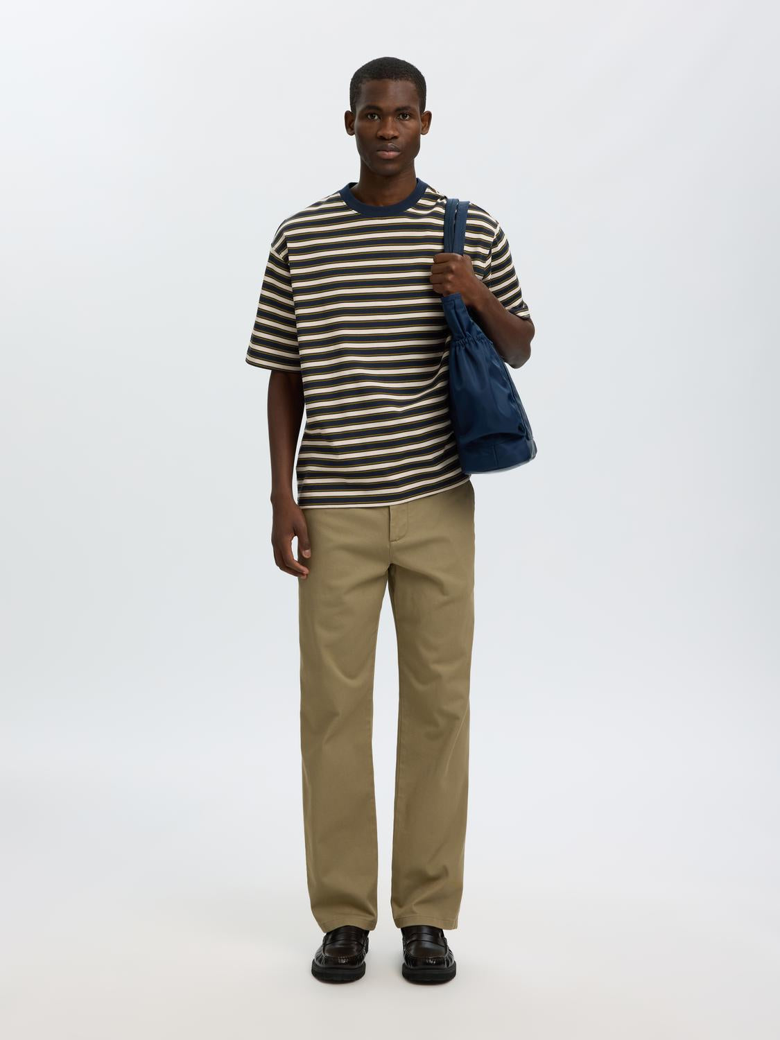 Relaxed Fit Striped T-Shirt