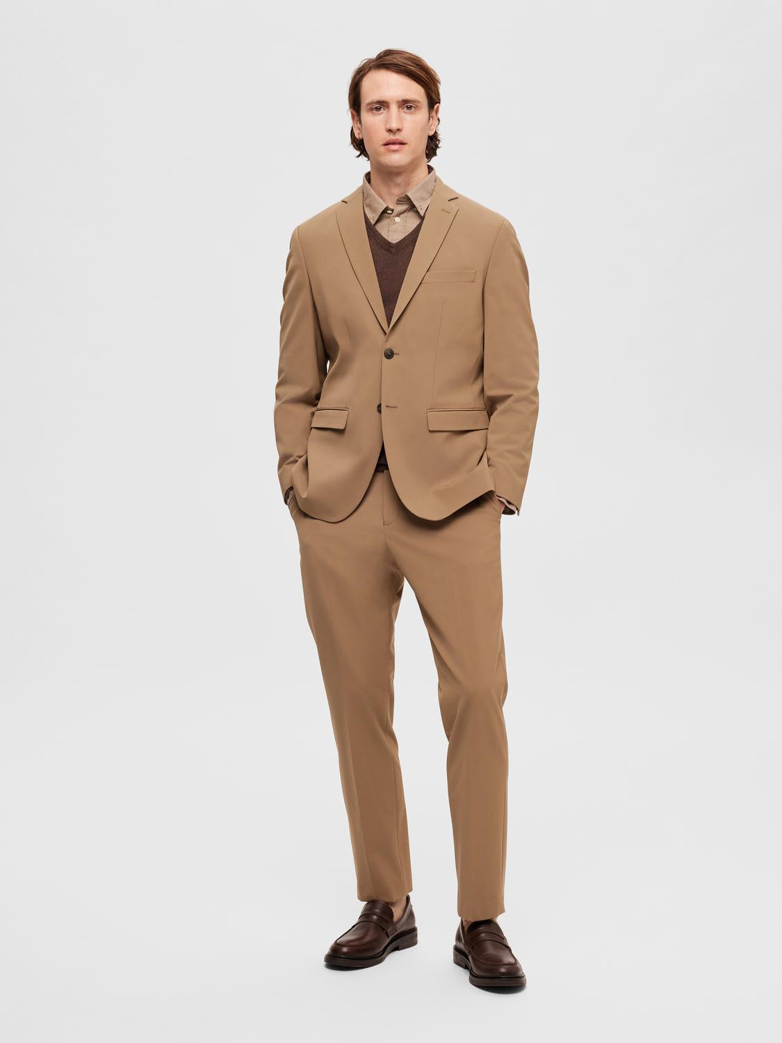 Tailored Slim Fit Suit-Set Blazer