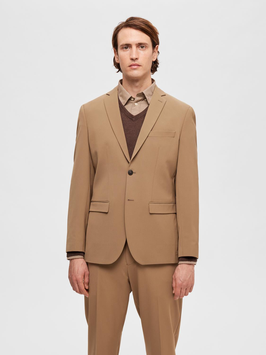 Tailored Slim Fit Suit-Set Blazer